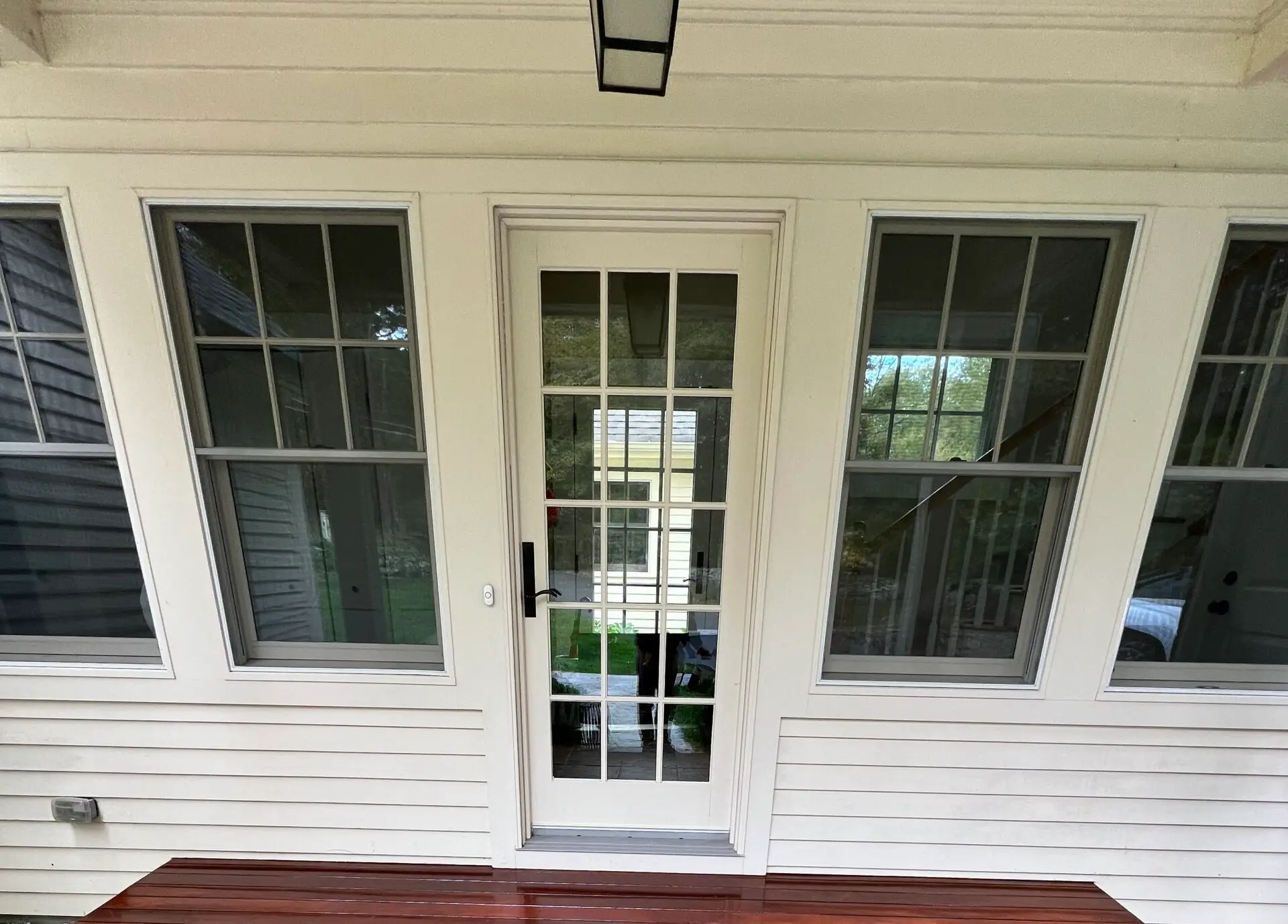 Paint vinyl cladding