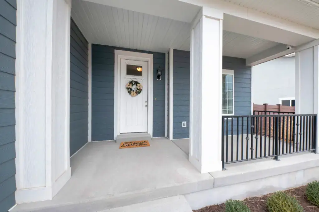 How to paint a concrete porch