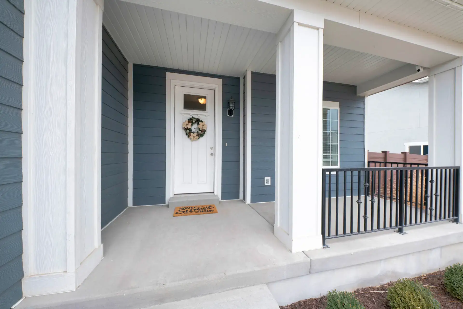 How to paint a concrete porch