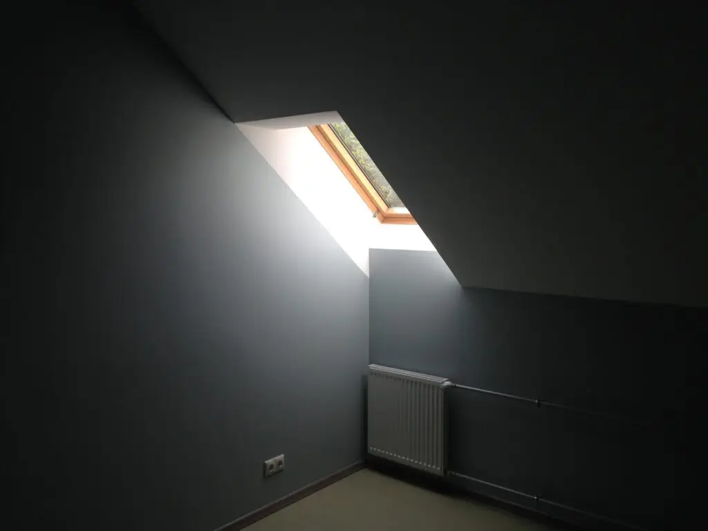 Basement Ceiling Painted Black