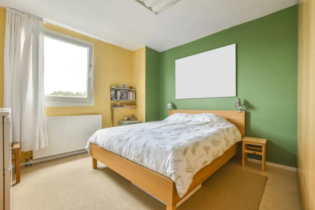 Two-tone paint ideas for bedroom
