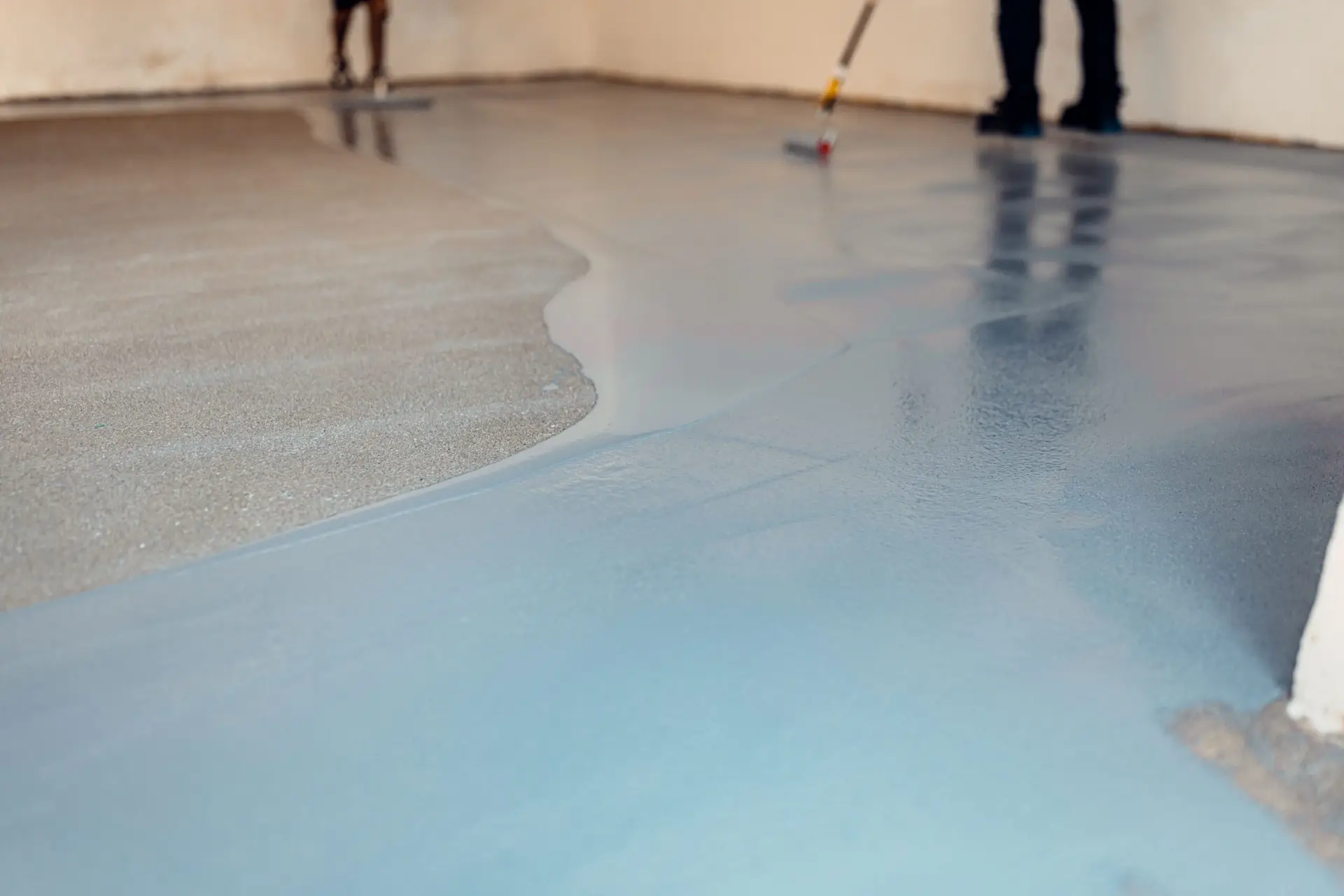 Epoxy Paint on Tile Floor