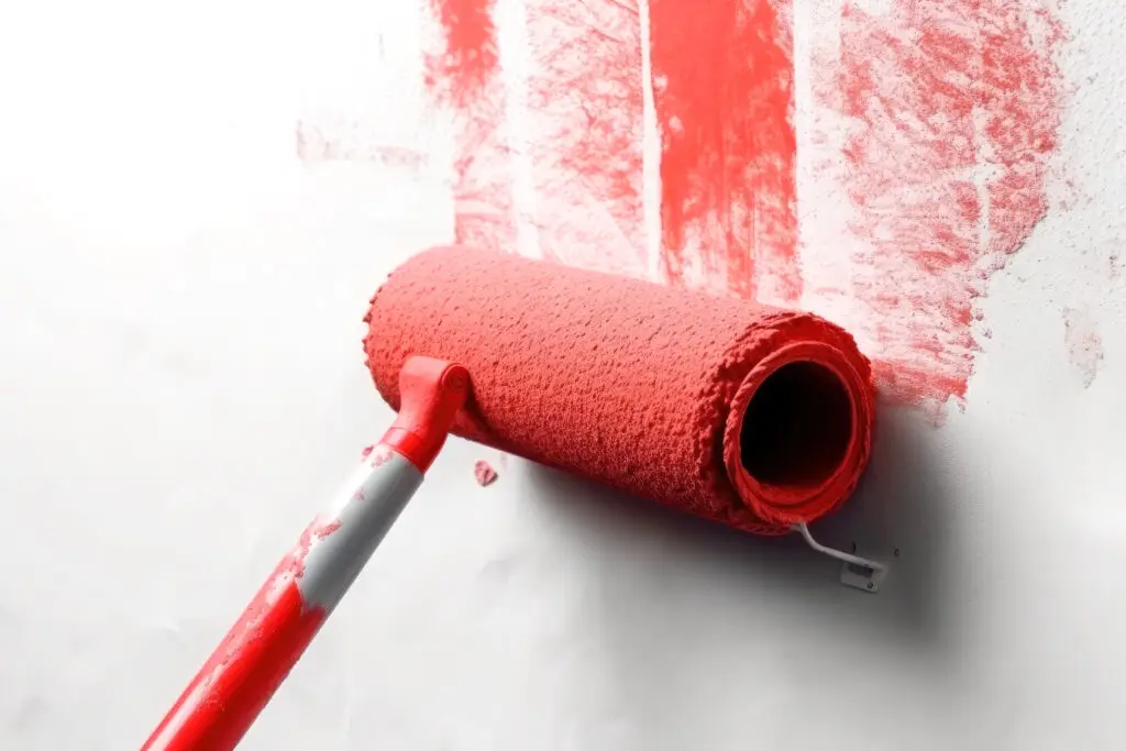 Paint Over Red Painted Walls